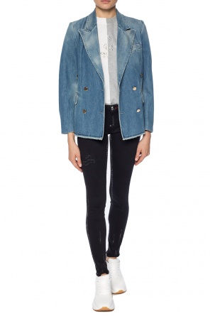 Distressed double-breasted blazer, zdjęcie 2 Distressed double-breasted blazer od Golden Goose